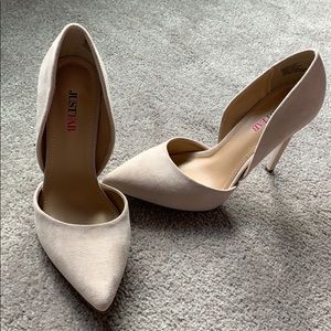 Brand new never worn nude heels